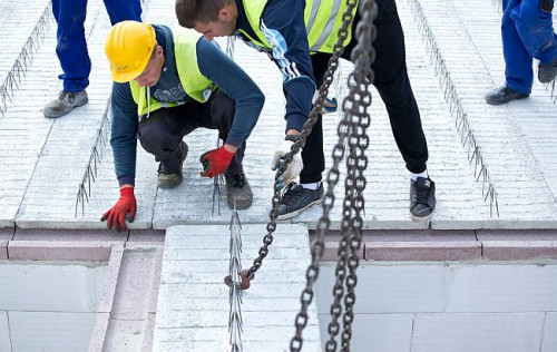 Stropy charakteryzujące się dużą rozpiętością, pozwalają na uzyskanie pomieszczeń o dużej powierzchni