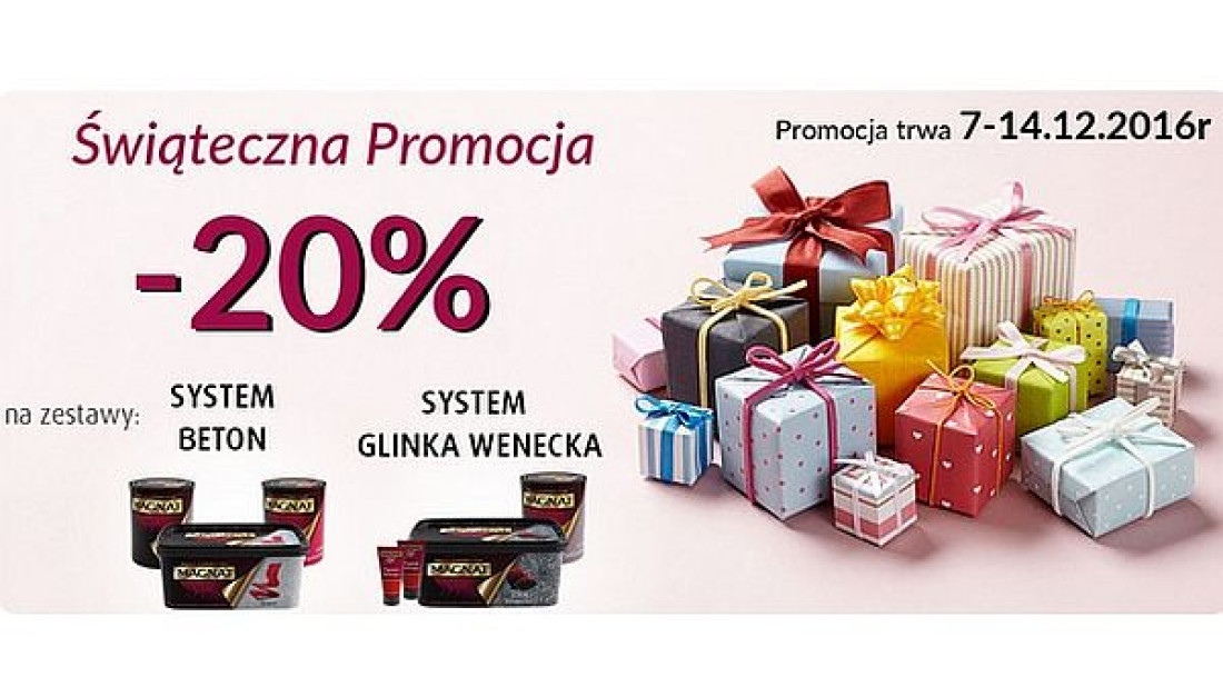 Ostatnie 2 dni Promocji -20% na wybrane struktury Magnat!