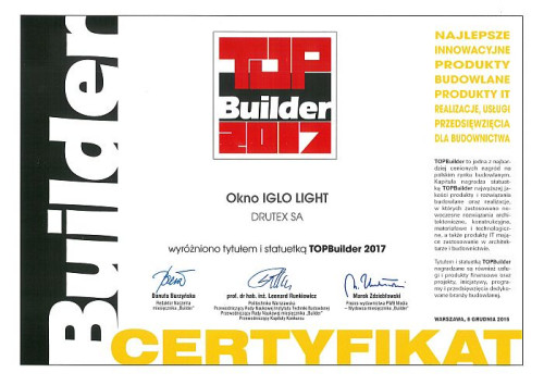 Nagroda TopBuilder to jedno z najbardziej cenionych wyróżnień w branży budowlanej