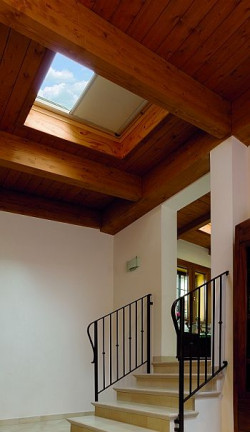 Okno już w standardzie wyposażone jest w system wewnętrznej termoizolacji