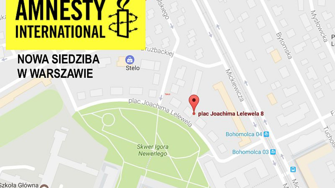 Tétris: Nowa siedziba Amnesty International na Gwiazdkę