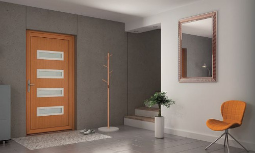 Drzwi DECO posiadają wypełnienia wsadowe odzwierciedlające wybrane wzory drzwi nakładkowych CREO