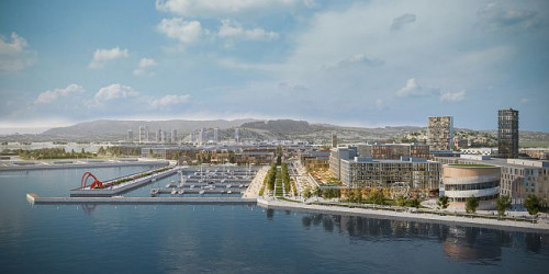 Dzielnica San Francisco Shipyard: technologia Smart City Bosch pomaga w rozwoju nowych terenów miejskich
