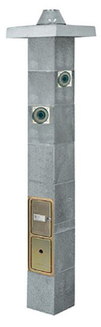 Schiedel Multi to najnowocześniejszy system powietrzno-spalinowy do odprowadzania spalin z urządzeń opalanych gazem w budownictwie wielorodzinnym