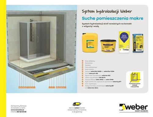 System hydroizolacji Weber