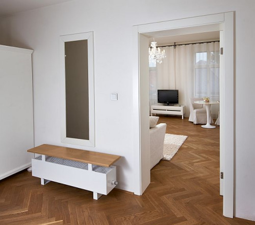 Modele z linii Purmo Aura to grzejniki konwektorowe, w których elementem grzejnym jest odporny na korozję, miedziano-aluminiowy wymiennik ciepła