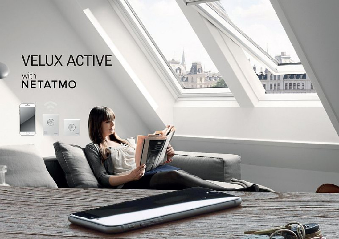 Firma VELUX partnerem Netatmo w dziedzinie innowacyjnych rozwiązań w inteligentnym domu