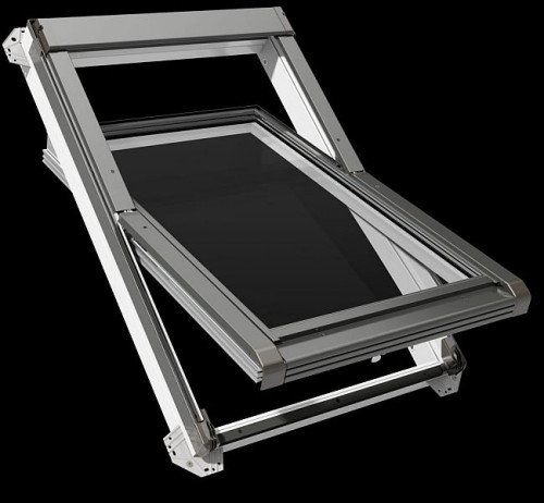 Odpowiedzią Okpol na zmieniające się Warunki Techniczne są nowe modele obrotowych okien dachowych PVC z serii INSYGNO