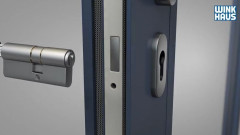 Wymiarowanie wkładki bębenkowej Winkhaus