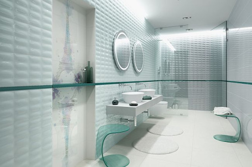 Kolor, struktura, a także rodzaj zastosowanych do wystroju łazienki materiałów ma wpływ na jej finalny charakter