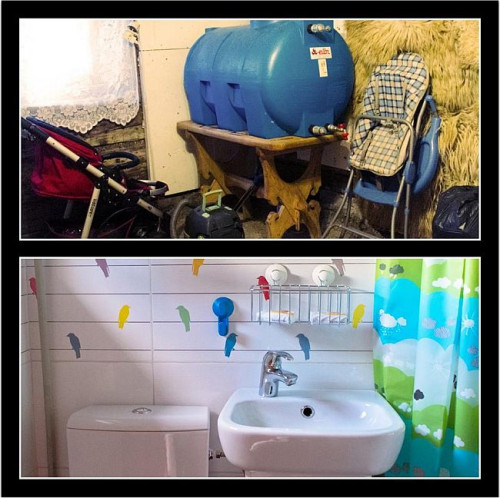 Do prac remontowych nie zatrudniano firm - liczyła się pomoc najbliższych, sąsiadów, uczniów szkół budowlanych czy lokalnych władz