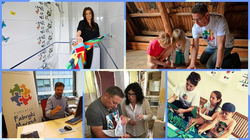 Takie zwykłe - niezwykłe historie to chleb powszedni Fundacji "Fabryki Marzeń" i Stowarzyszenia "Piękne Anioły