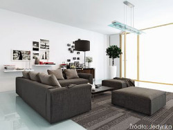 W inspirowanych zimą wnętrzach nie może zabraknąć bieli