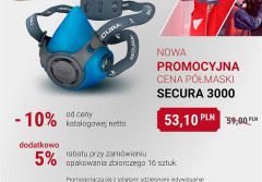Nowa promocyjna cena półmaski Secura 3000