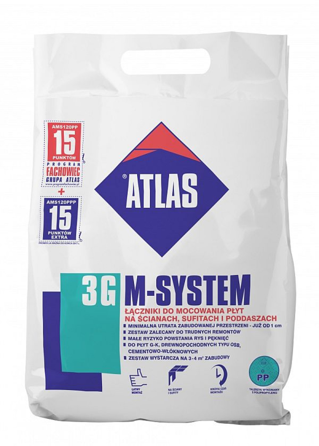 Atlas M-System. Innowacyjna metoda mocowania płyt G-K