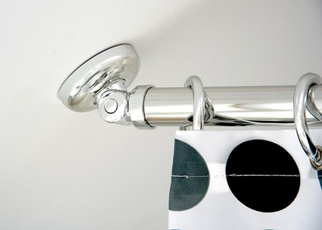 Adapter drążka do zasłon łazienkowych firmy ADAH