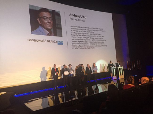 Prezes Zarządu – Andrzej Ulfig, otrzymał tytuł OSOBOWOŚĆ BRANŻY 2016