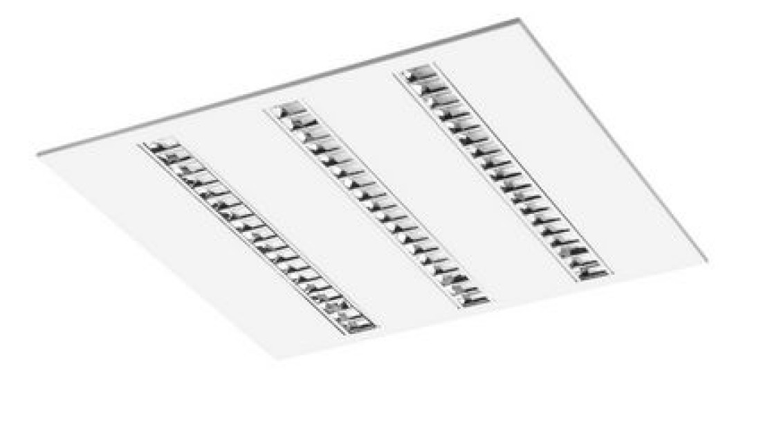 PXF Lighting: PARABOLIC LED – nowoczesna rastrowa oprawa oświetleniowa na źródła LED 