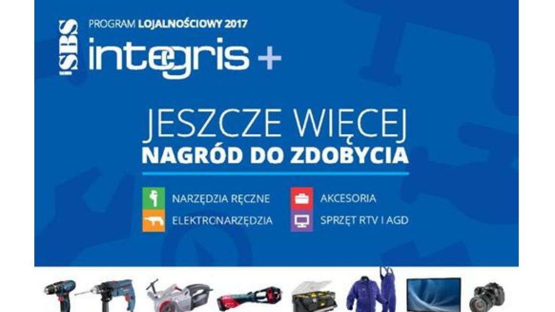 Grupa SBS: Program lojalnościowy INTEGRIS+ 2017  już wystartował!