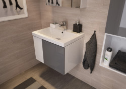 Seria mebli i ceramiki Colour łączy w sobie uniwersalny design i funkcjonalność