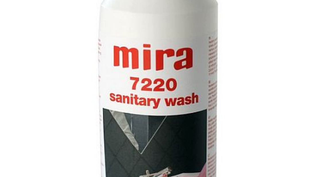 Pielęgnacja płytek z mira 7220 sanitary wash