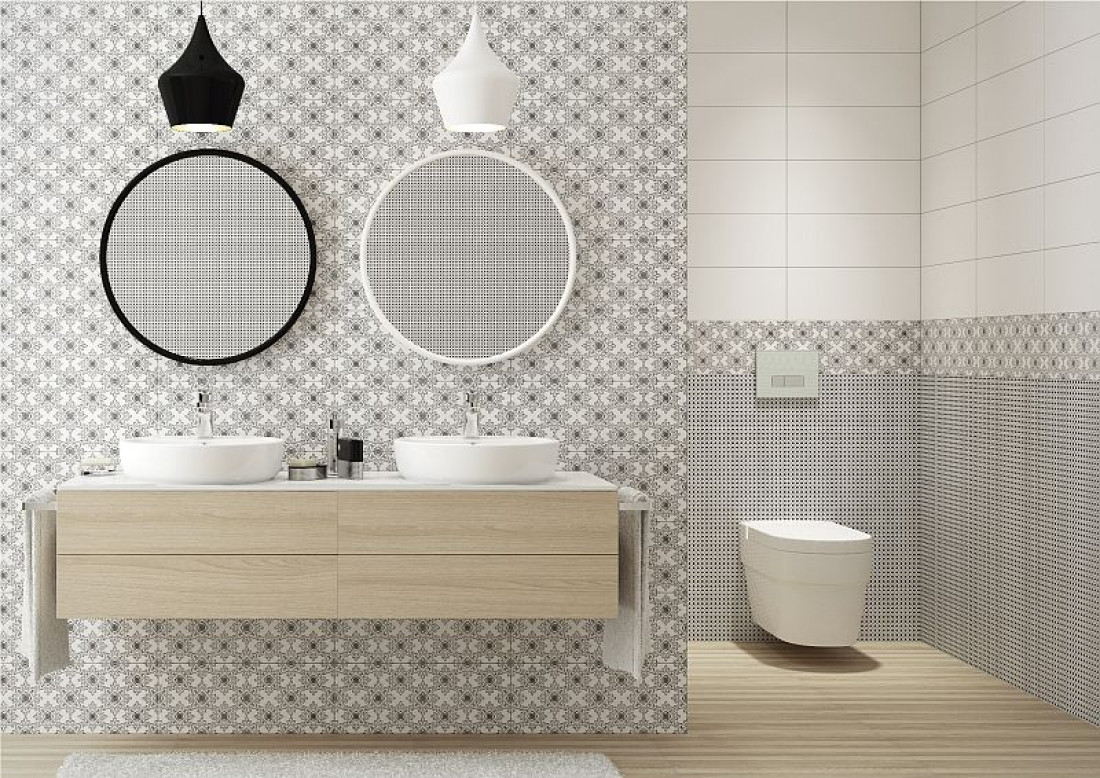 Czarno-białe łazienki od OPOCZNO - zobacz najciekawsze kolekcje marki!