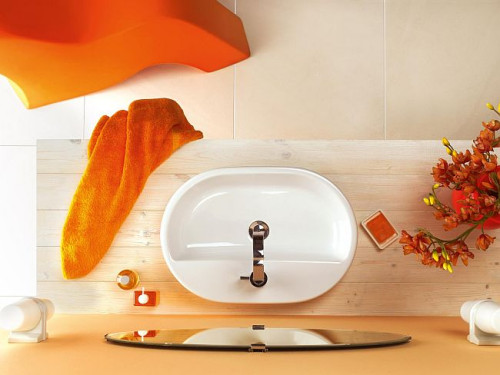 Umywalki nablatowe różnią się od siebie przede wszystkim kształtem, wielkością i głębokością