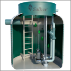 Przepompownie dla dużych przepływów - CVC-PB-C