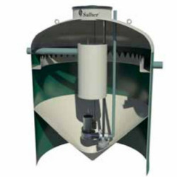 Zamknięty osadnik CVC-DC-TC