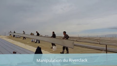 Montaż pokrycia dachowego z paneli Riverclack