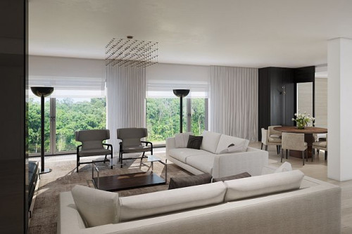 Całość prac zrealizowano w sześć miesięcy, w ścisłej współpracy z inwestorem oraz pracownią architektoniczną De Novo