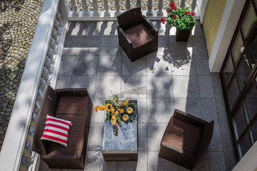 Płyty zewnętrze DASAG doskonale nadają się do kreowania różnorodnych wzorów nawierzchni