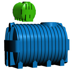 Przydomowa oczyszczalnia ścieków o pojemności 3600 litrów - szambo szczelne