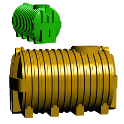 Przydomowa oczyszczalnia ścieków o pojemności 3150 litrów - szambo szczelne