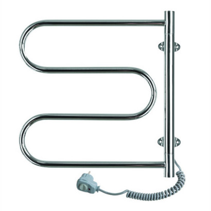 Elektryczny grzejnik łazienkowy z wyprofilowaną środkową poprzeczką TVX LA 55