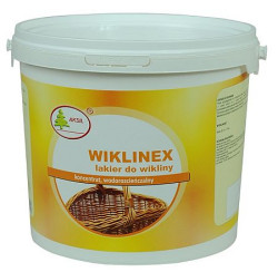 WIKLINEX  jest specjalistycznym lakierem  przeznaczonym do ochronnego i dekoracyjnego malowania wyrobów z wikliny