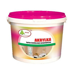AKRYLKA może być stosowana zarówno do pomieszczeń mieszkalnych jak i obiektów użyteczności publicznej