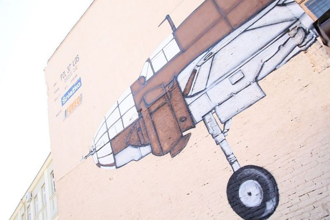 Foveo Tech: Lotniczy mural w stolicy podkarpacia