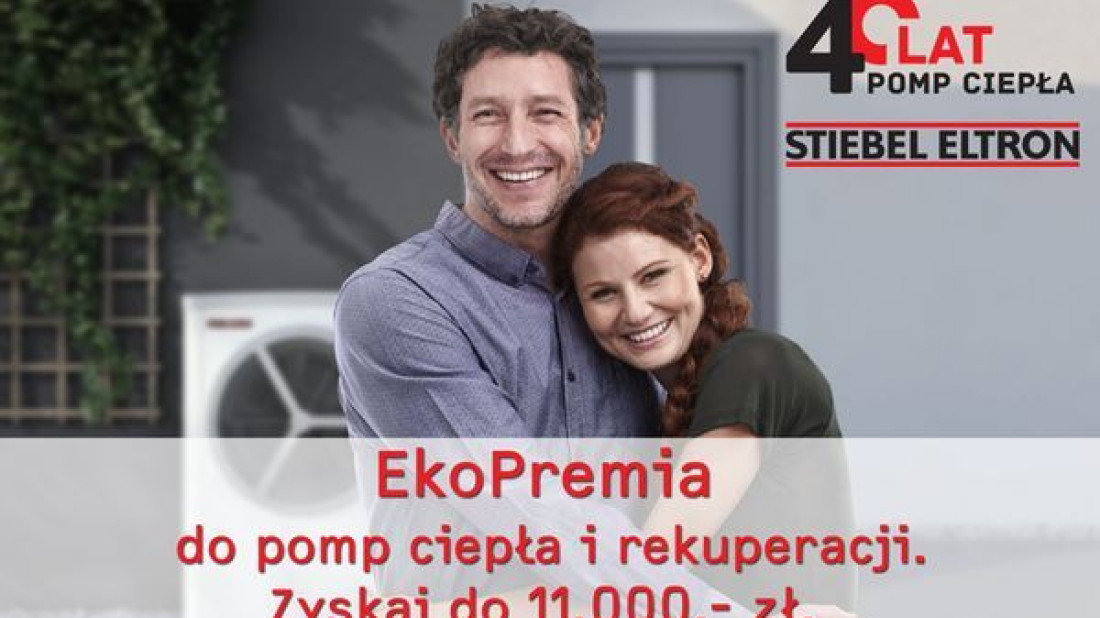 EkoPremia Stiebel Eltron do pomp ciepła i rekuperacji