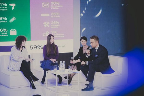 Spotkanie w gronie dziennikarzy i architektów było także świetnym momentem do poruszenia kwestii łazienkowych zwyczajów Polaków