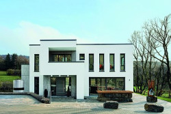 System Schüco LivIng pozwala na tworzenie efektownych portfenetrów Fot. Schüco