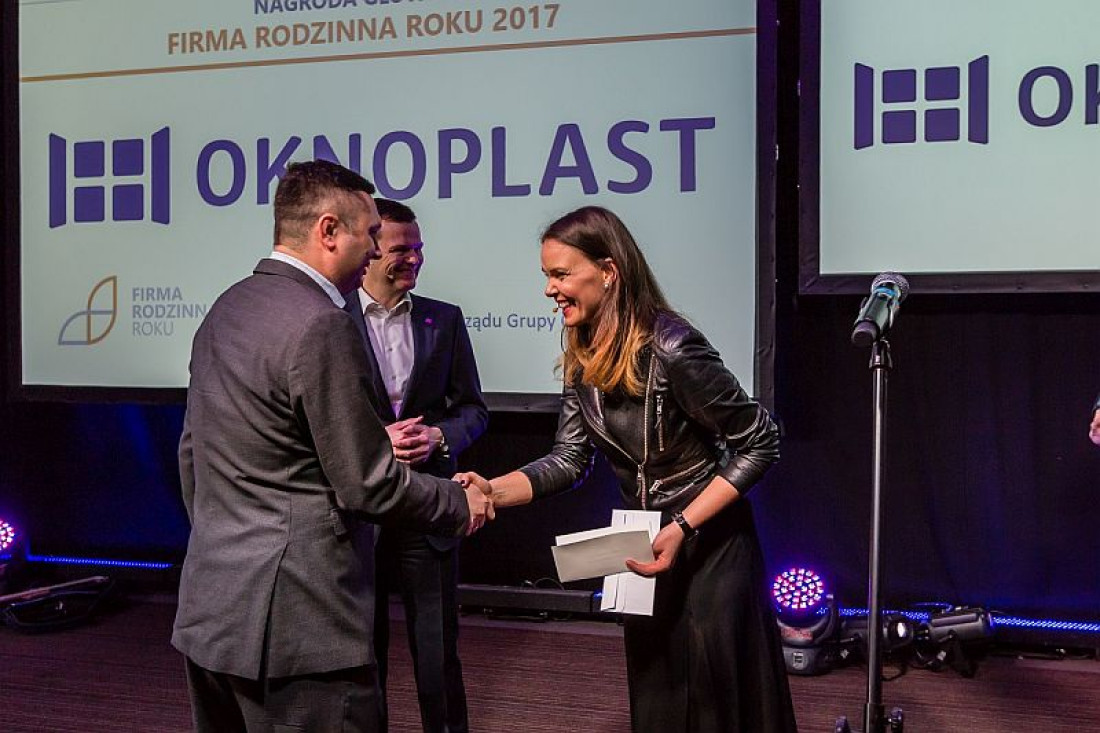 OKNOPLAST zwycięzcą konkursu Firma Rodzinna Roku 2017