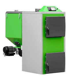 Duża część wymiennika wykonana jest z profili giętych dzięki czemu zmniejszyła się ilość złączy spawanych