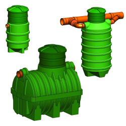 Separatory węglowodorów -  olej od 1 do 150 litrów/sekundę
