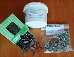 Płyty magnezowe MgO wymagają specjalnie dedykowanych wkrętów, które muszą być odporne na korozję