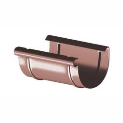 System rynnowy PVC 125/90 - złączka rynnowa