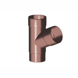 Trójnik z PVC 90/90 mm