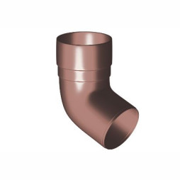 System rynnowy z PVC 125/90 mm - kolano 67.5