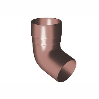 System rynnowy z PVC 125/90 mm - kolano 67.5