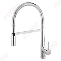 Praktyczna, o minimalistycznej formie bateria zlewozmywakowa stojąca Sonata zapewnia użytkownikom maksimum wygody